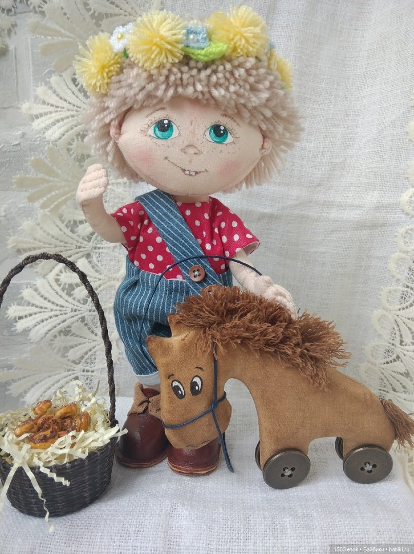 Ерошик - текстильная кукла (фото 9)