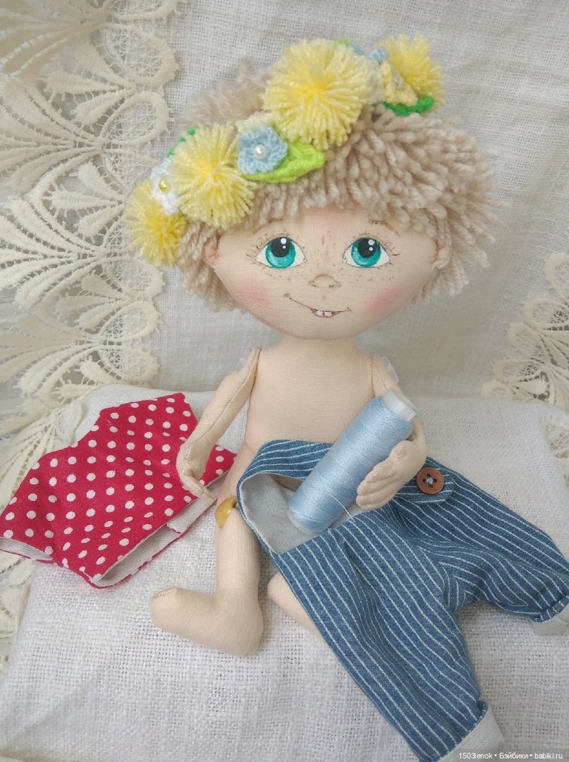 Ерошик - текстильная кукла (фото 8)
