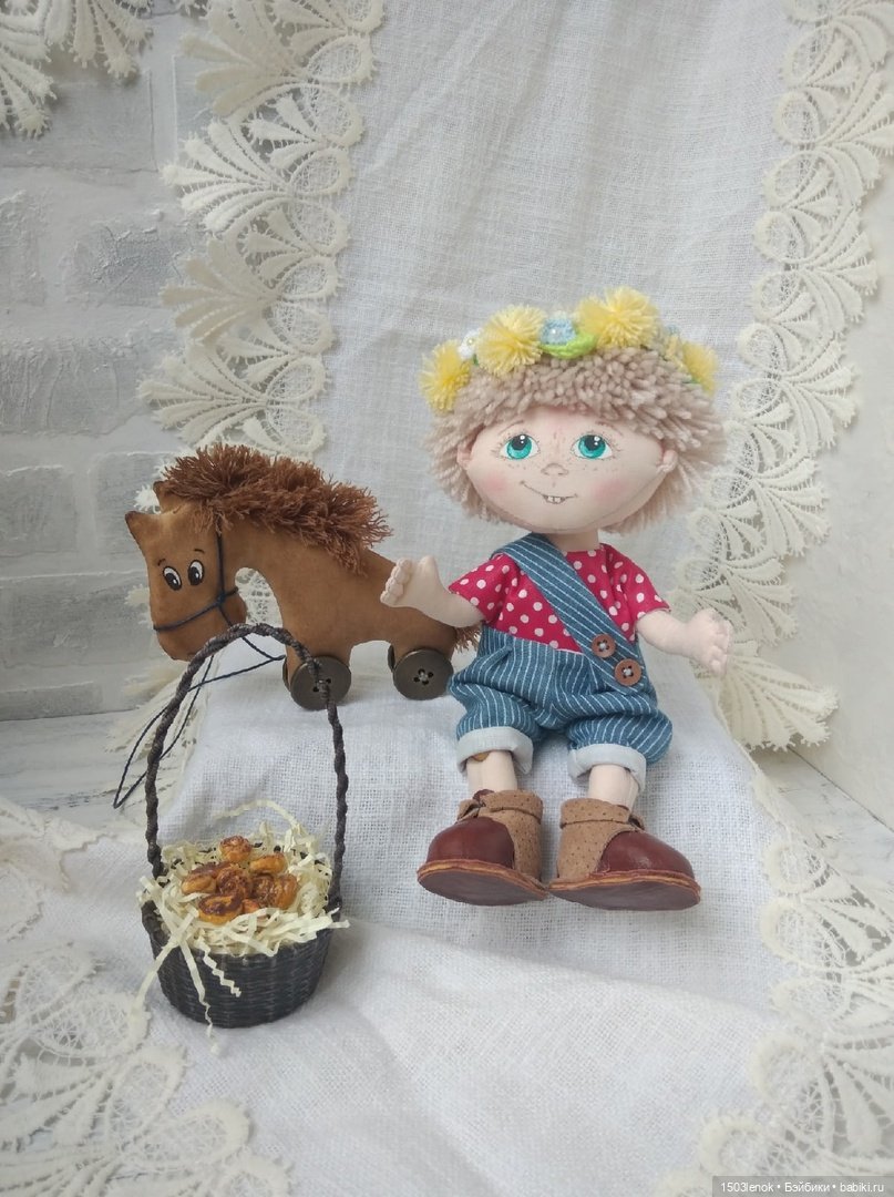 Ерошик - текстильная кукла
