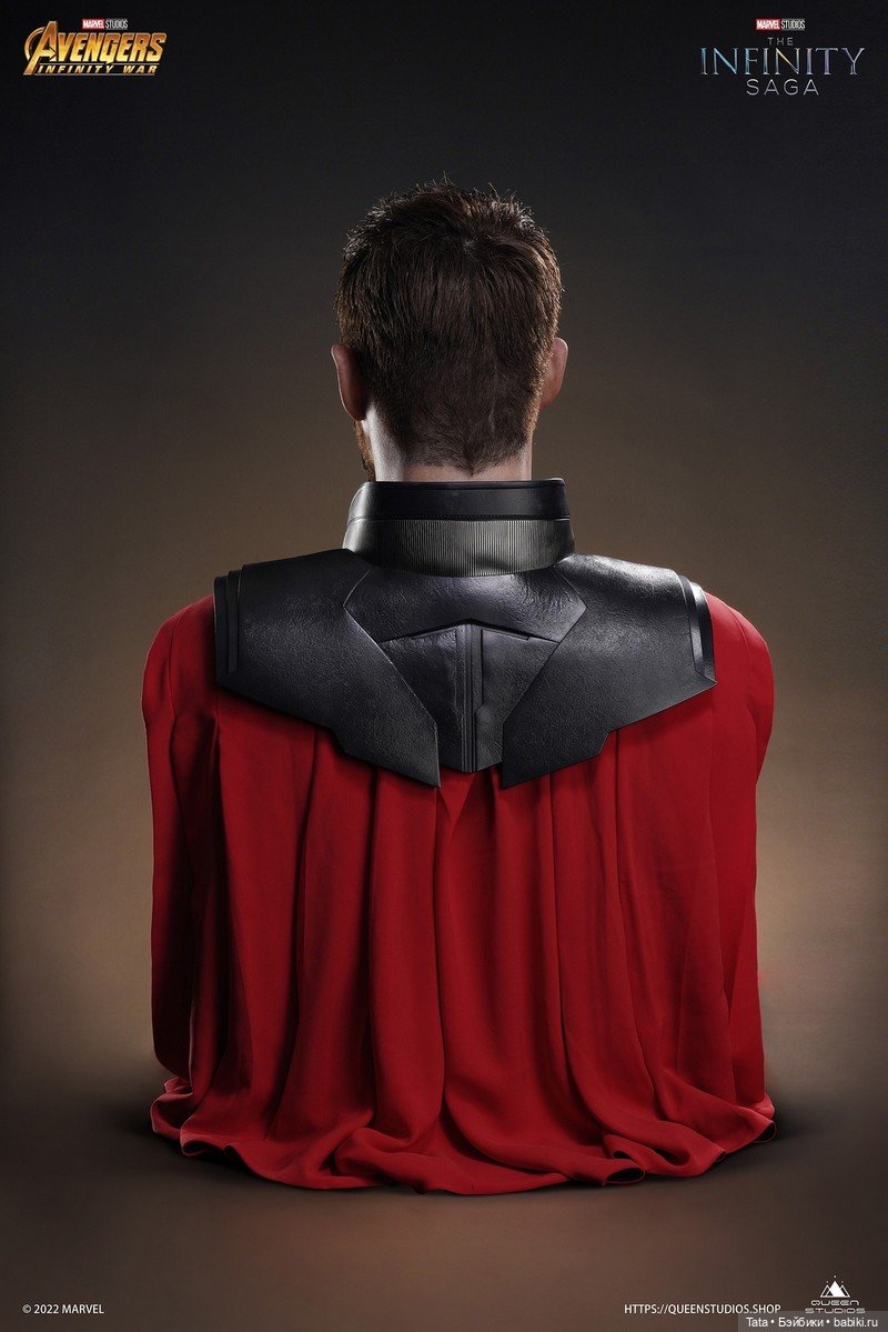 Queen Studios - бюст Криса Хемсворта в образе Тора из фильма "Мстители: Война Бесконечности" (фото 8)