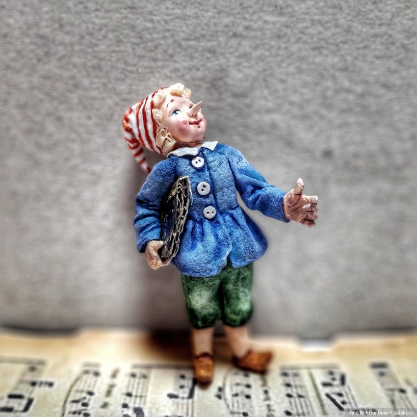 Золотой ключик - Набор ватных ёлочных игрушек (фото 3)