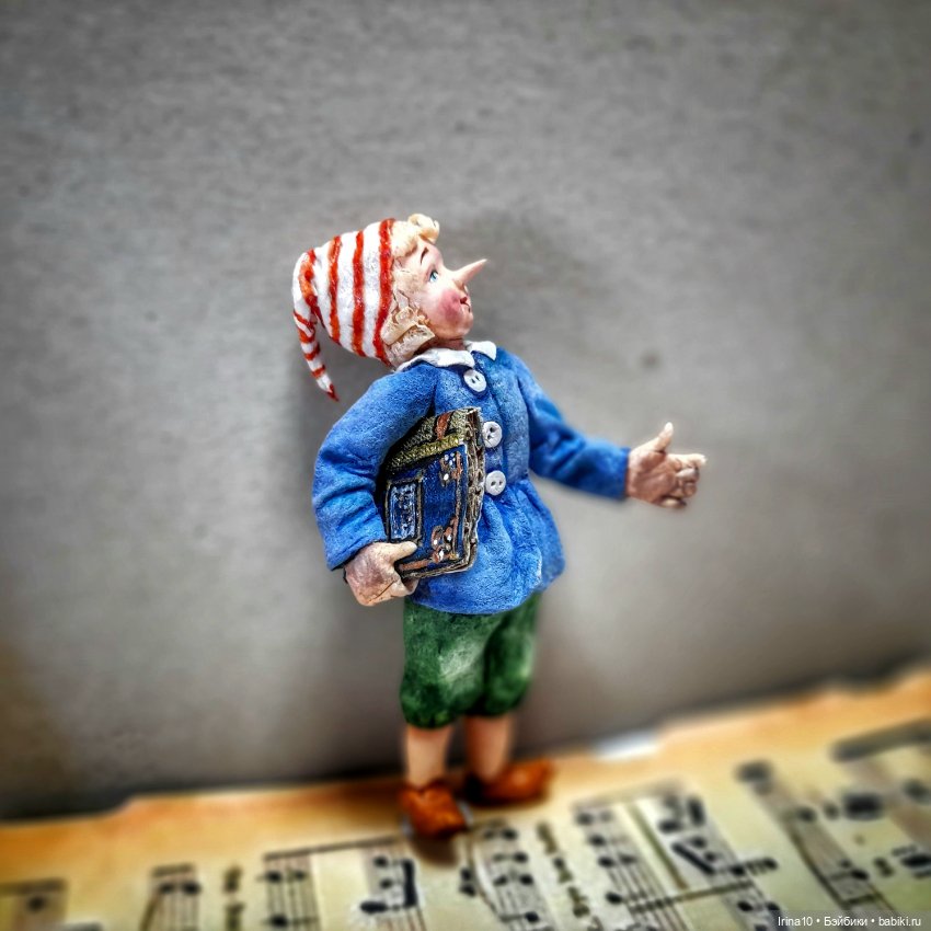 Золотой ключик - Набор ватных ёлочных игрушек (фото 4)