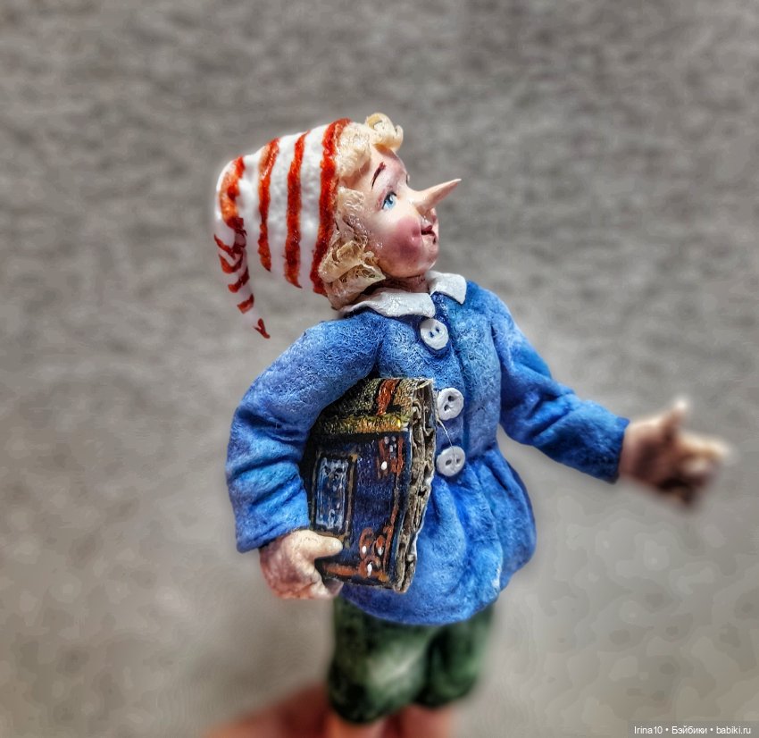 Золотой ключик - Набор ватных ёлочных игрушек