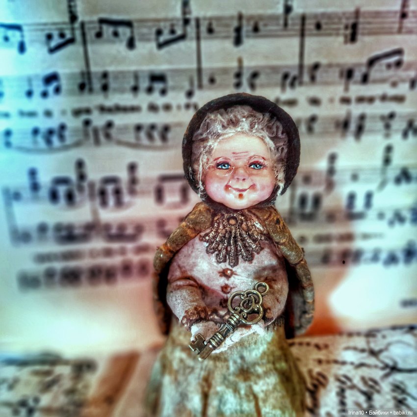 Золотой ключик - Набор ватных ёлочных игрушек (фото 6)