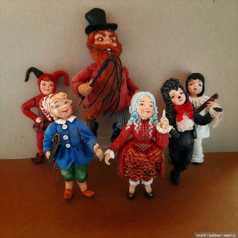 Золотой ключик - Набор ватных ёлочных игрушек