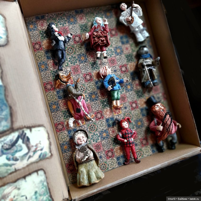 Золотой ключик - Набор ватных ёлочных игрушек