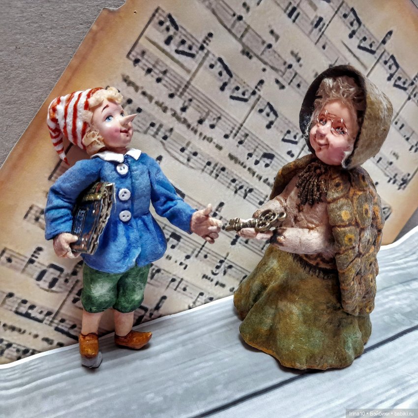 Золотой ключик - Набор ватных ёлочных игрушек (фото 7)