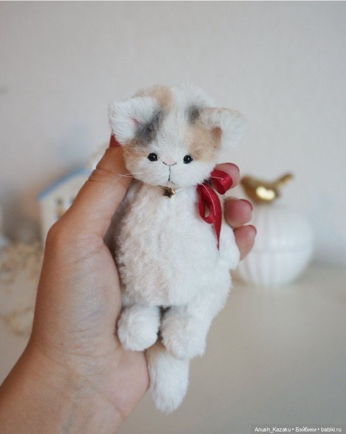 Котёнок Тео ❤️ — Авторские мишки Тедди и друзья: фото (фото 3)