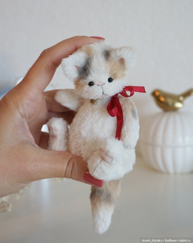 Котёнок Тео ❤️ — Авторские мишки Тедди и друзья: фото (фото 2)
