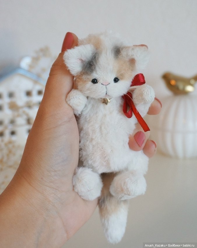 Котёнок Тео ❤️ — Авторские мишки Тедди и друзья: фото (фото 9)