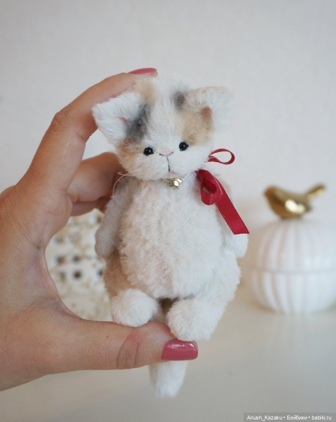 Котёнок Тео ❤️ — Авторские мишки Тедди и друзья: фото (фото 6)