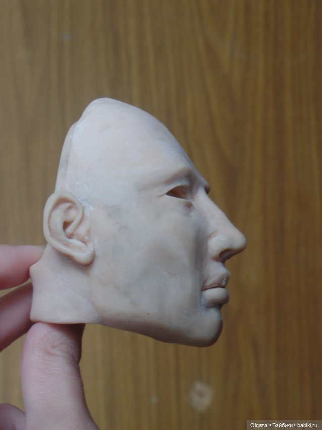 Продолжаю лепить свою куклу БЖД (фото 2)