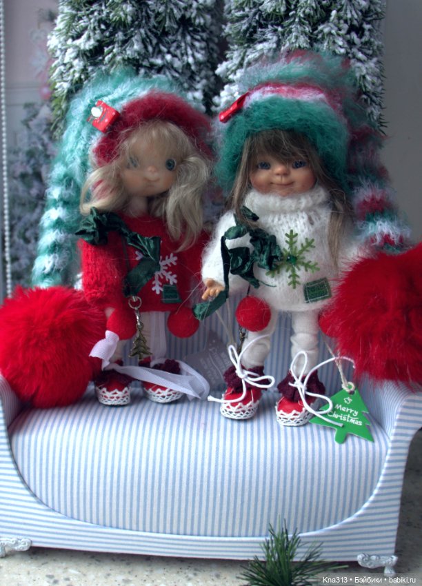 Стайка Рождественских Гномов (фото 10)