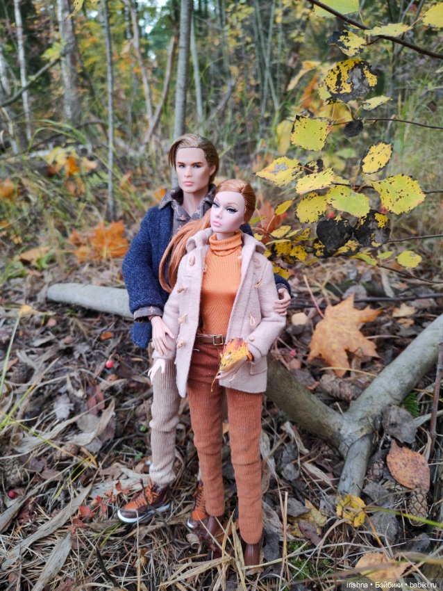 Майло и Поппи Паркер осенняя прогулка