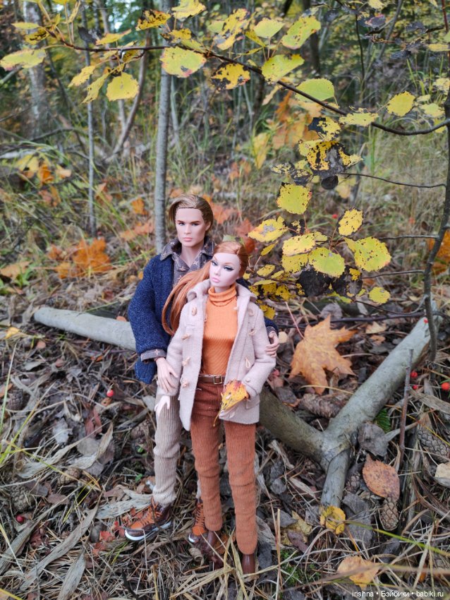 Майло и Поппи Паркер осенняя прогулка