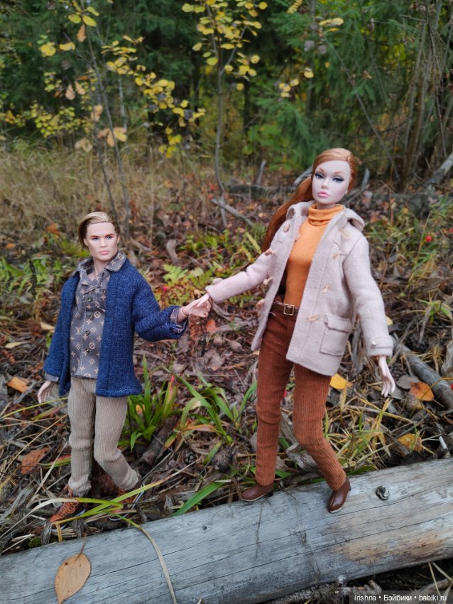 Майло и Поппи Паркер осенняя прогулка