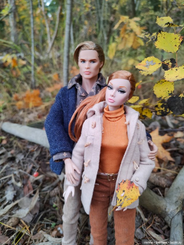 Майло и Поппи Паркер осенняя прогулка