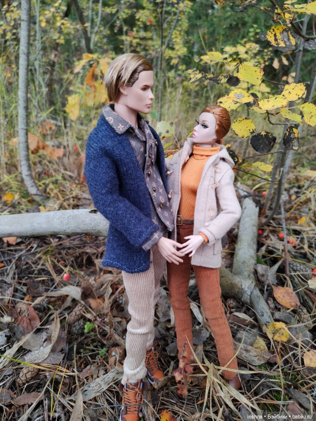 Майло и Поппи Паркер осенняя прогулка