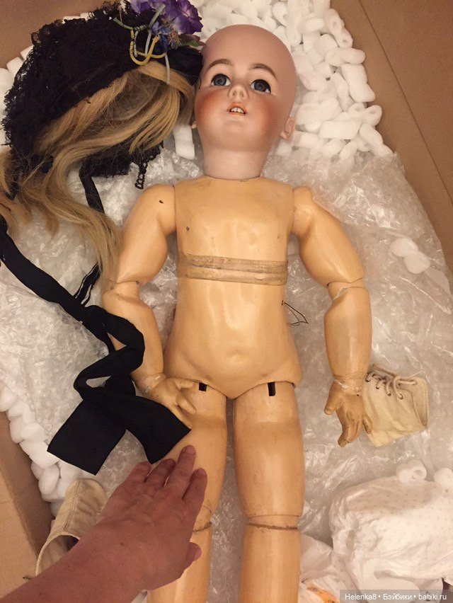 Антикварная кукла DEP — Редкие антикварные куклы и реплики: воск
