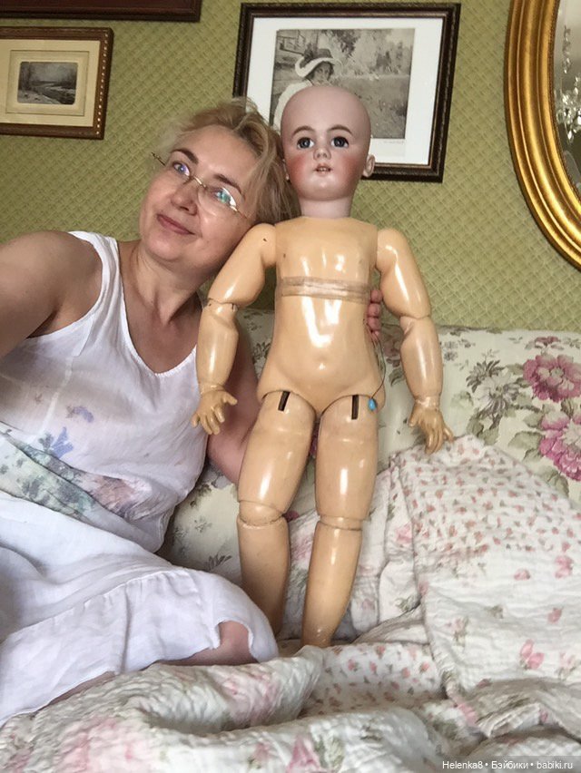 Антикварная кукла DEP — Редкие антикварные куклы и реплики: воск