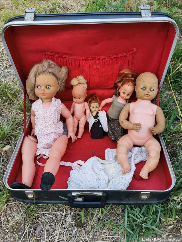 Чердачная находка — Реставрация и преображение кукол: ремонт (фото 3)