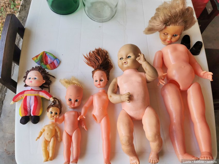 Чердачная находка — Реставрация и преображение кукол: ремонт (фото 4)