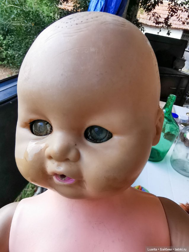 Чердачная находка — Реставрация и преображение кукол: ремонт (фото 10)