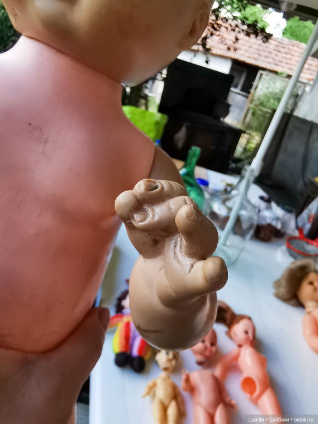 Чердачная находка — Реставрация и преображение кукол: ремонт