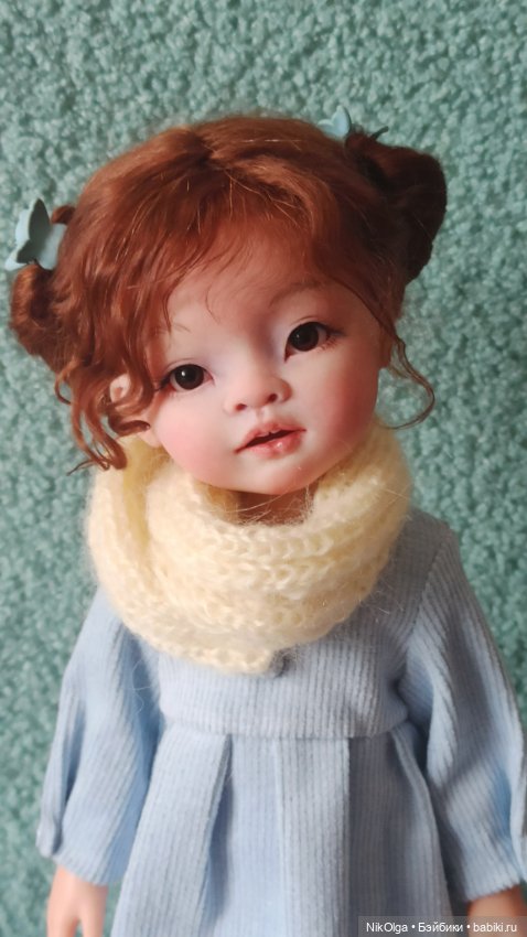 Новая малютка ООАК — ООАК Paola Reina (Паола Рейна) и испанских кукол: перерисовка (фото 2)