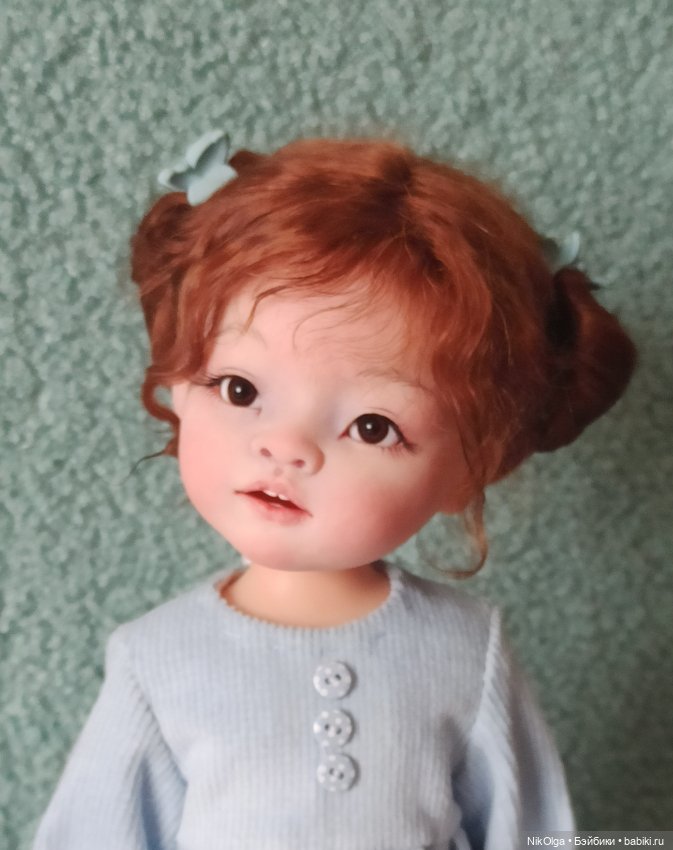 Новая малютка ООАК — ООАК Paola Reina (Паола Рейна) и испанских кукол: перерисовка (фото 3)
