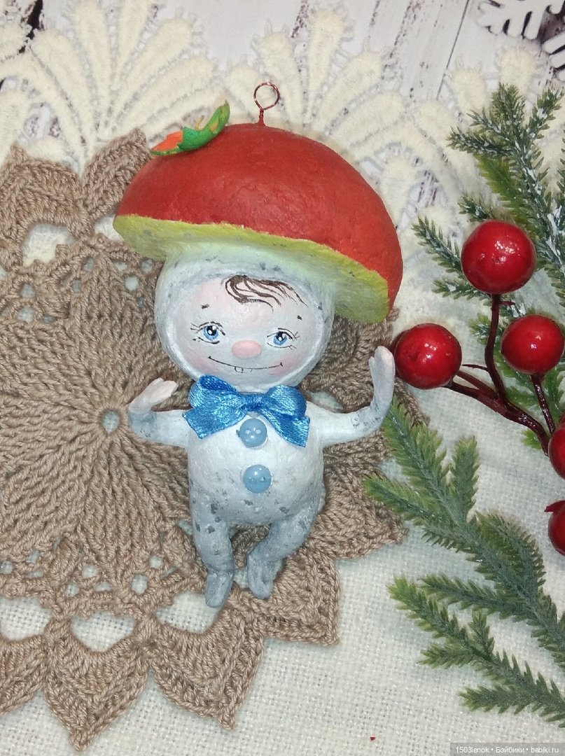 Лесные жители — Лепка авторских игрушек и папье (фото 6)