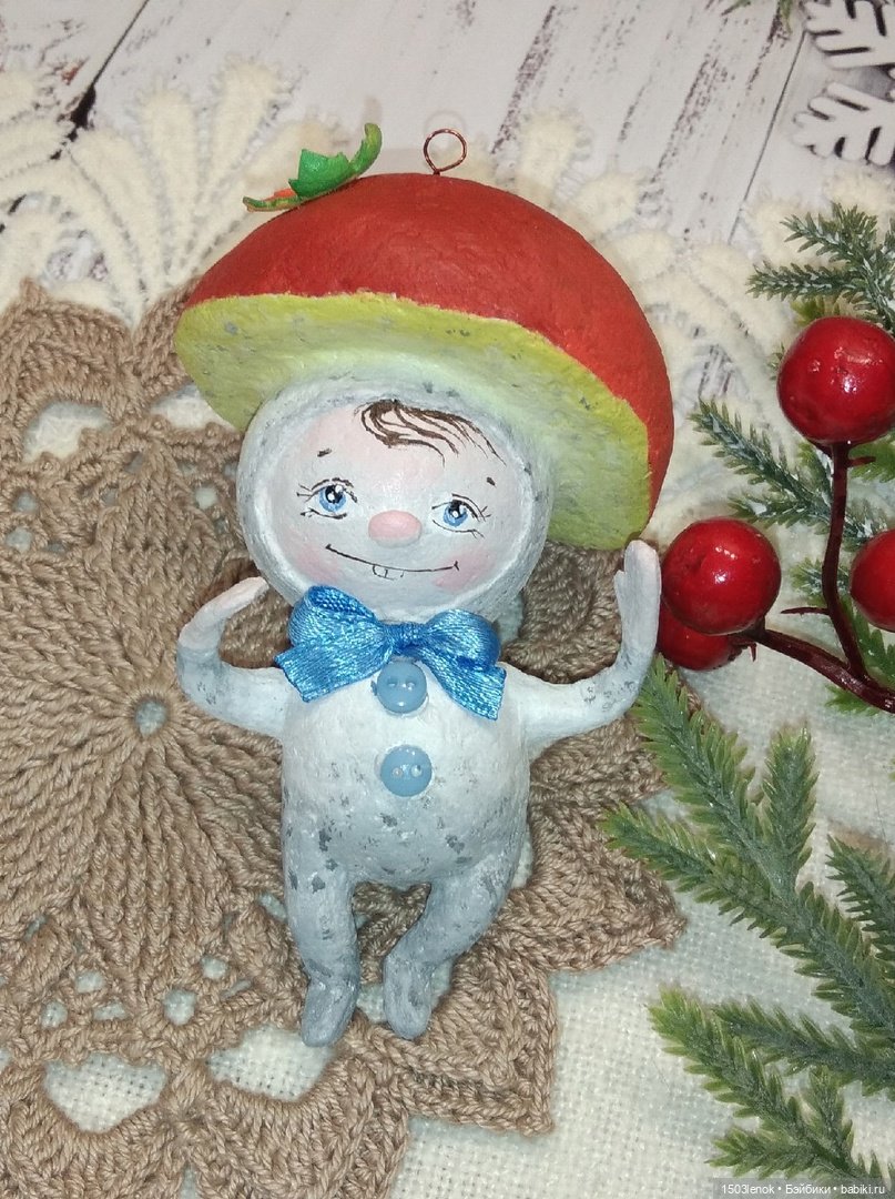 Лесные жители — Лепка авторских игрушек и папье (фото 5)