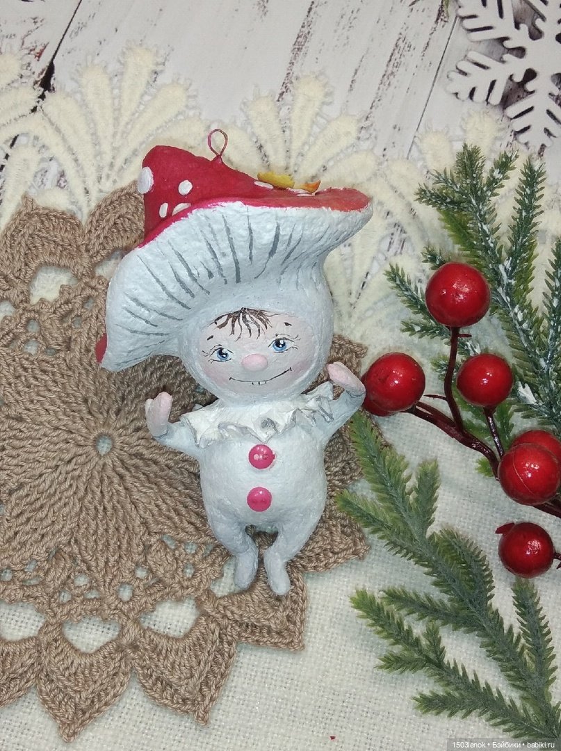 Лесные жители — Лепка авторских игрушек и папье (фото 7)