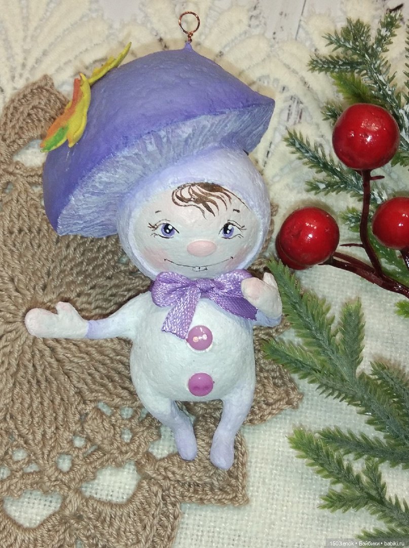 Лесные жители — Лепка авторских игрушек и папье (фото 4)