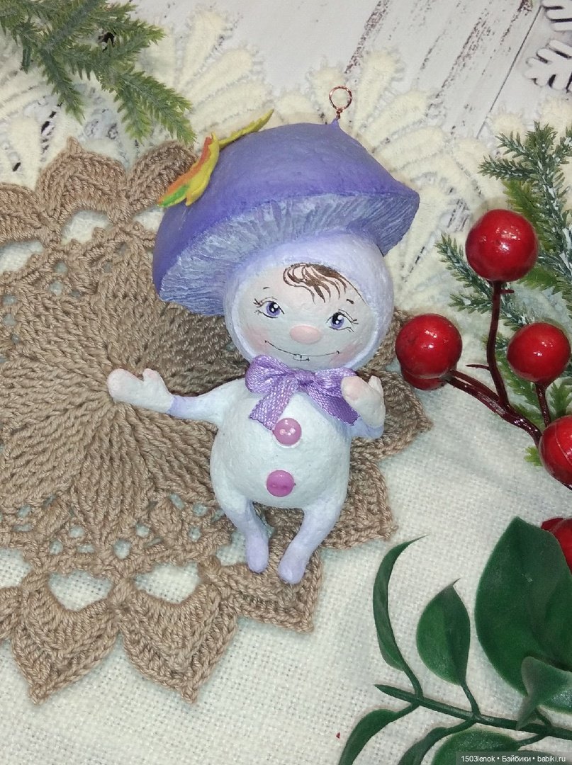 Лесные жители — Лепка авторских игрушек и папье (фото 3)