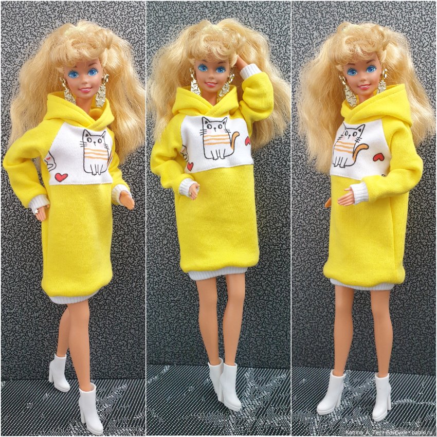 Подруга детства 😊 — Одежда и обувь для кукол своими руками: фото