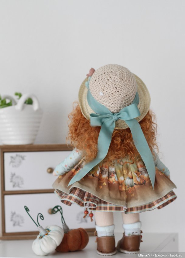 Рыжая Осень — Авторские текстильные куклы: Вальдорфские (фото 3)
