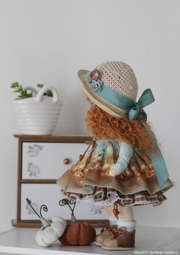 Рыжая Осень — Авторские текстильные куклы: Вальдорфские (фото 6)