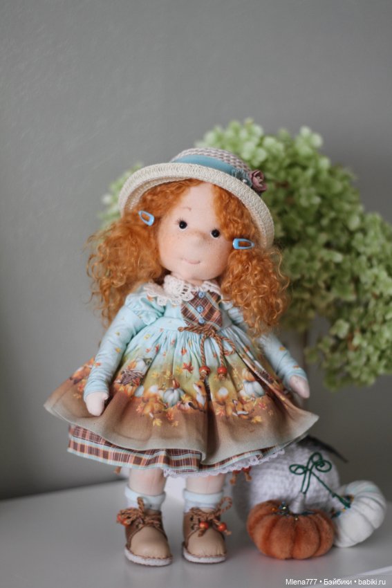 Рыжая Осень — Авторские текстильные куклы: Вальдорфские (фото 5)