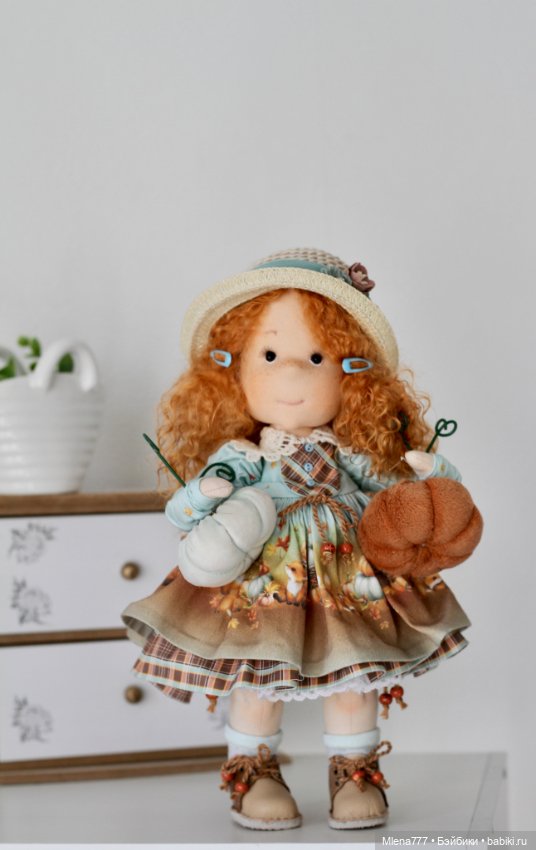 Рыжая Осень — Авторские текстильные куклы: Вальдорфские (фото 2)