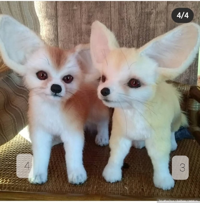 Фенеки — Авторские мишки Тедди и друзья: фото (фото 2)