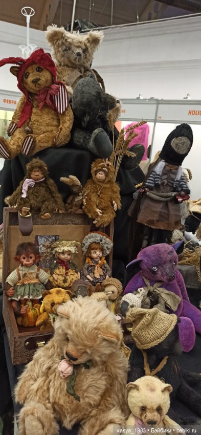 Осенний Бал на Тишинке — Авторские игрушки ручной работы: Тедди