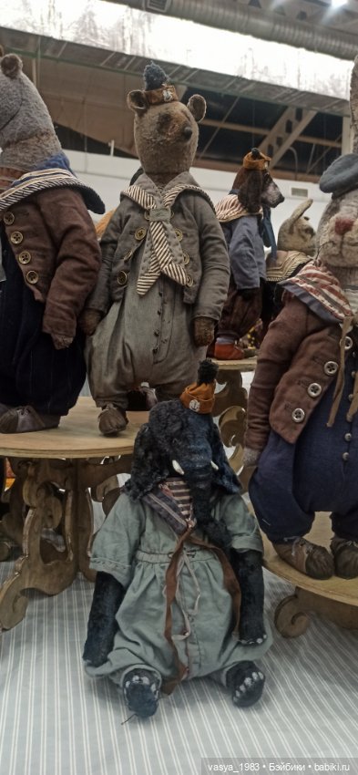 Осенний Бал на Тишинке — Авторские игрушки ручной работы: Тедди