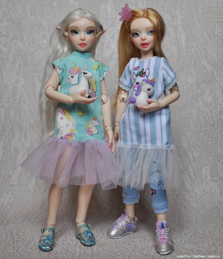 Единорожная коллекция — Авторские шарнирные куклы своими руками: лепка