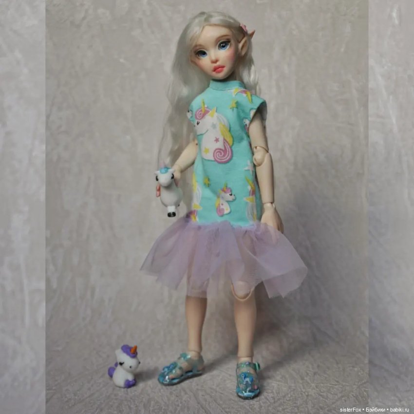 Единорожная коллекция — Авторские шарнирные куклы своими руками: лепка (фото 2)