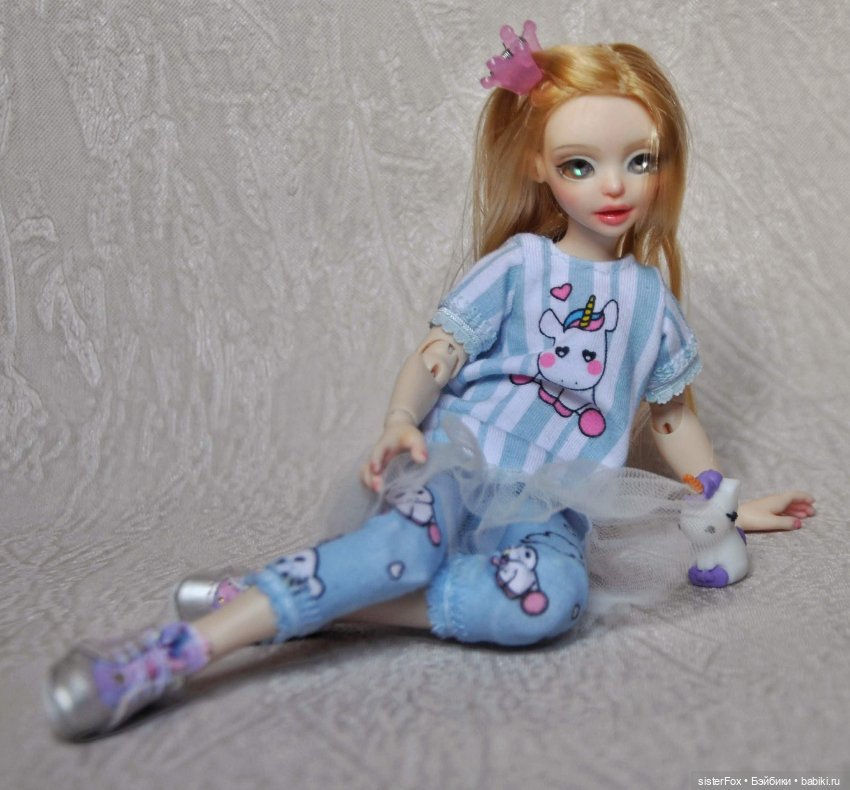 Единорожная коллекция — Авторские шарнирные куклы своими руками: лепка (фото 5)