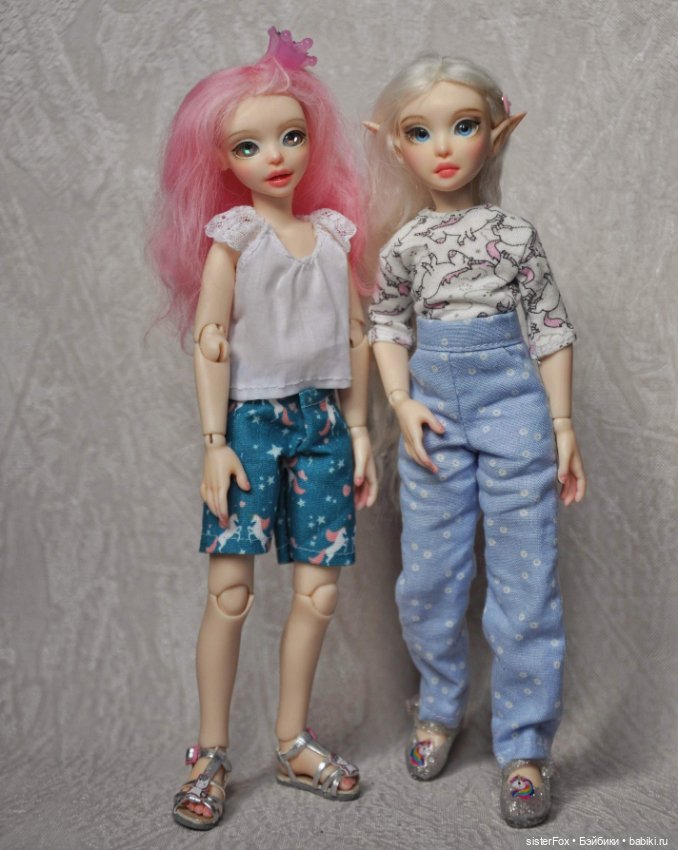 Единорожная коллекция — Авторские шарнирные куклы своими руками: лепка (фото 7)