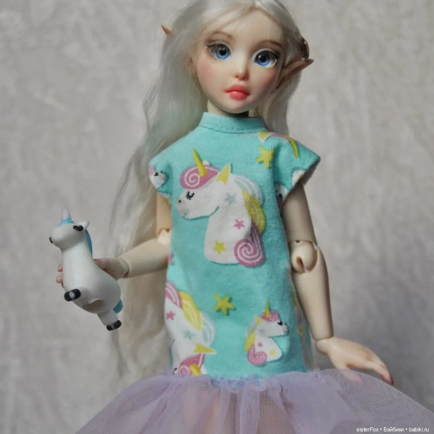 Единорожная коллекция — Авторские шарнирные куклы своими руками: лепка (фото 3)