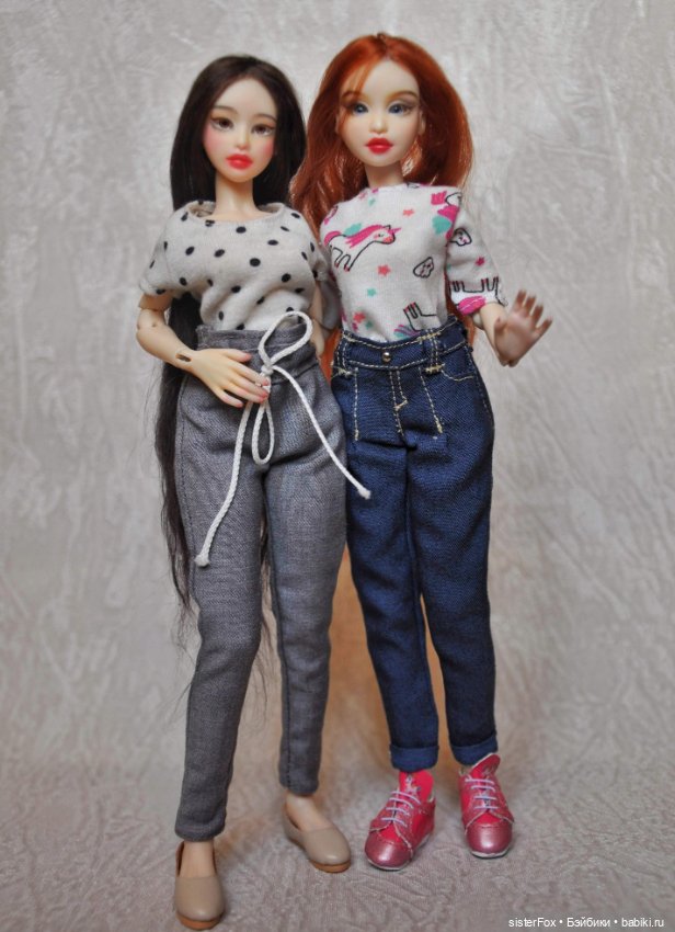 Шарнирные Дейзи и Лили — Авторские шарнирные куклы своими руками: лепка