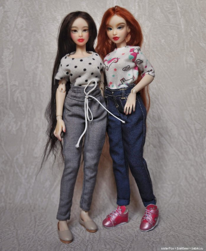 Шарнирные Дейзи и Лили — Авторские шарнирные куклы своими руками: лепка (фото 2)